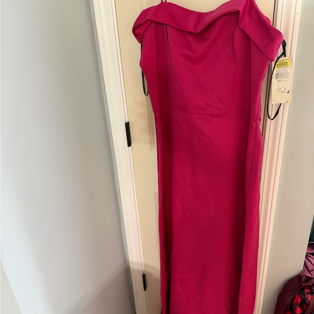 Elegant Pink Women's Dress